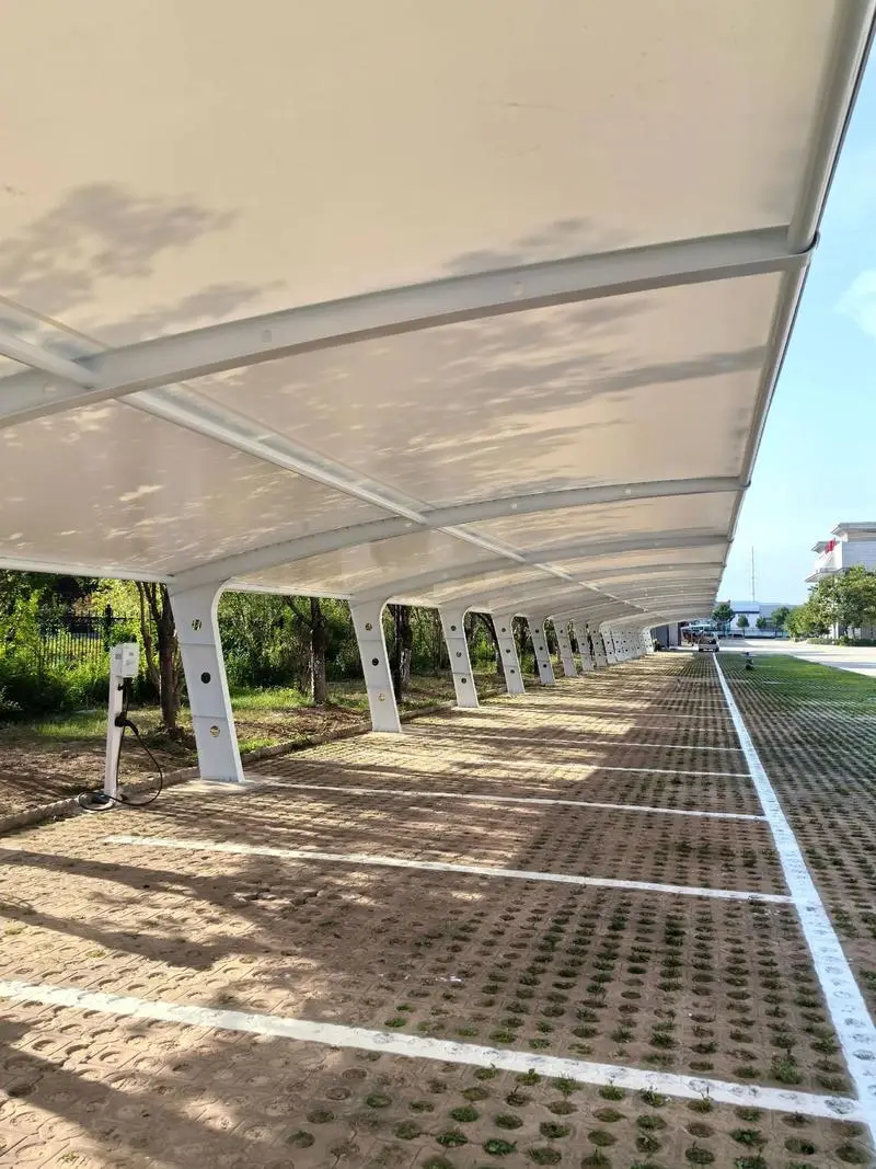 贵州西秀膜结构车棚多少钱一平方?本地源头厂家报价说明